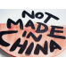 NOT MADE IN CHINA PLATE #16