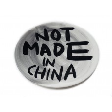 NOT MADE IN CHINA PLATE #23